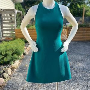 Lulu’s Count on Me Teal Green Halter Dress XS